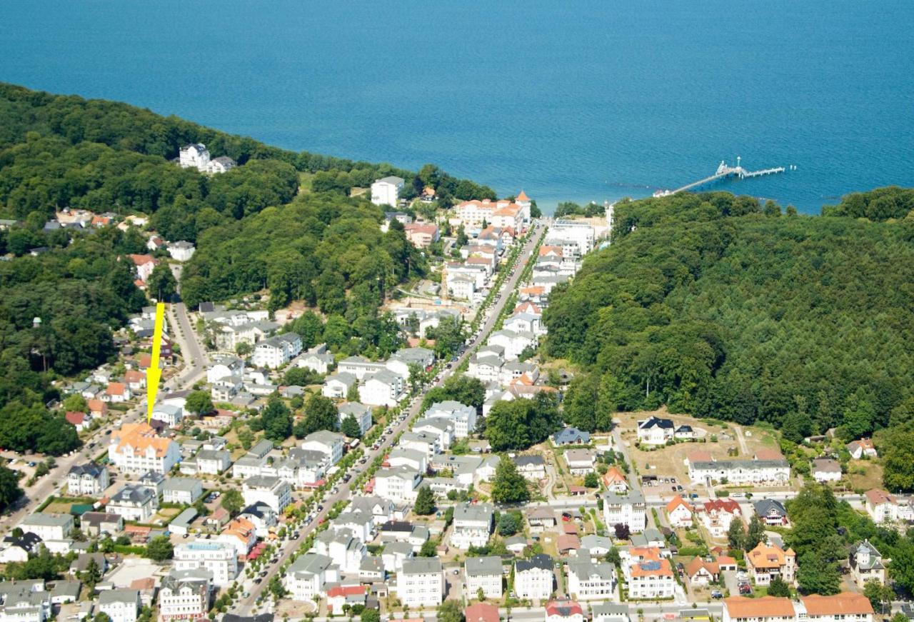 Haus Baltic 12 Mit Balkon - Zentrale Lage Im Ostseebad Sellin Luaran gambar