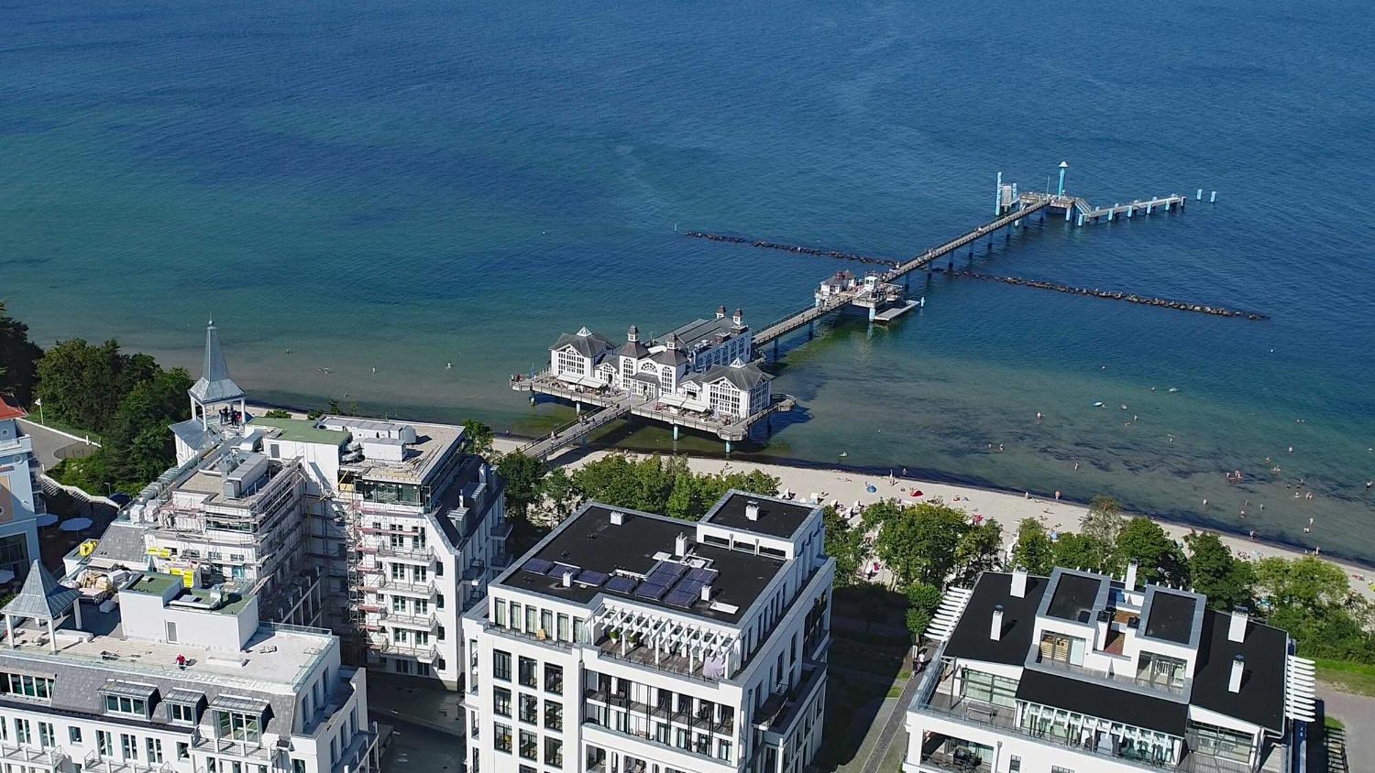 Haus Baltic 12 Mit Balkon - Zentrale Lage Im Ostseebad Sellin Luaran gambar